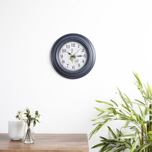 Lavender Clock 12" 